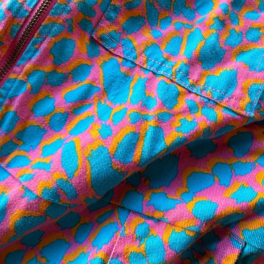 Lucy and Yak bright cheetah print jumpsuit - Picture 2 of 3